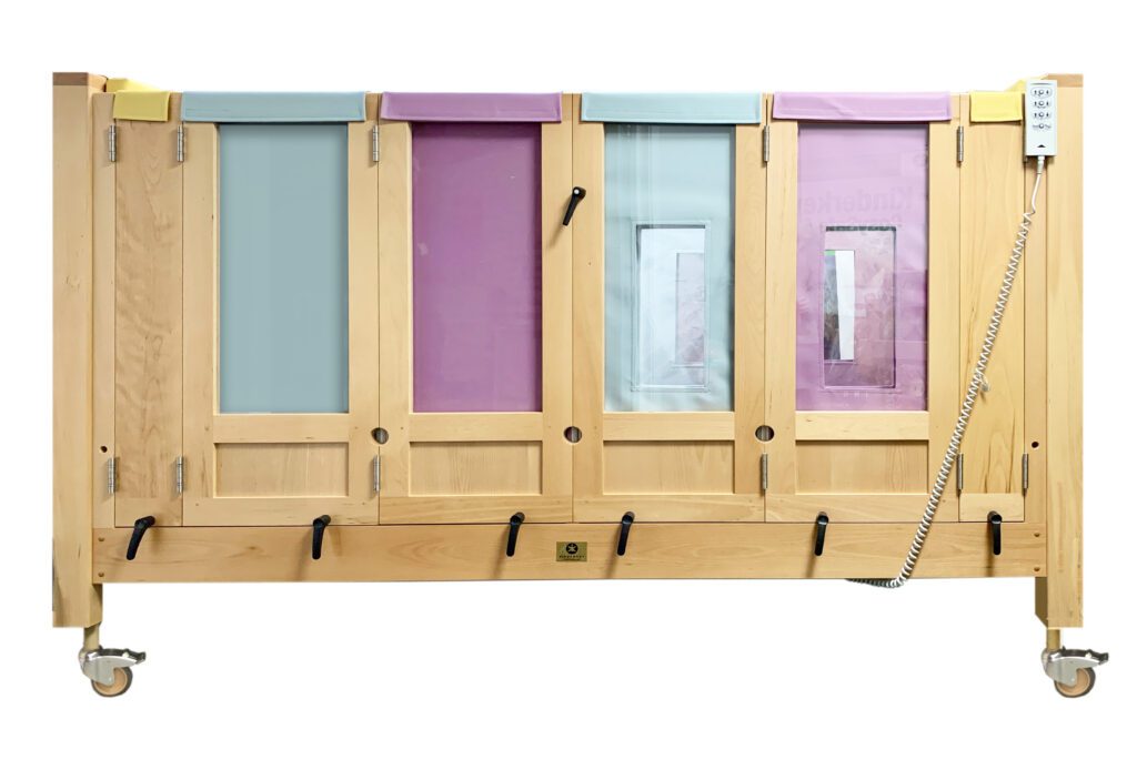 Cot straight pink duckegg